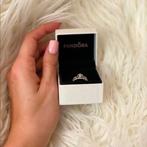 Pandora Princess Tiara Crown Ring